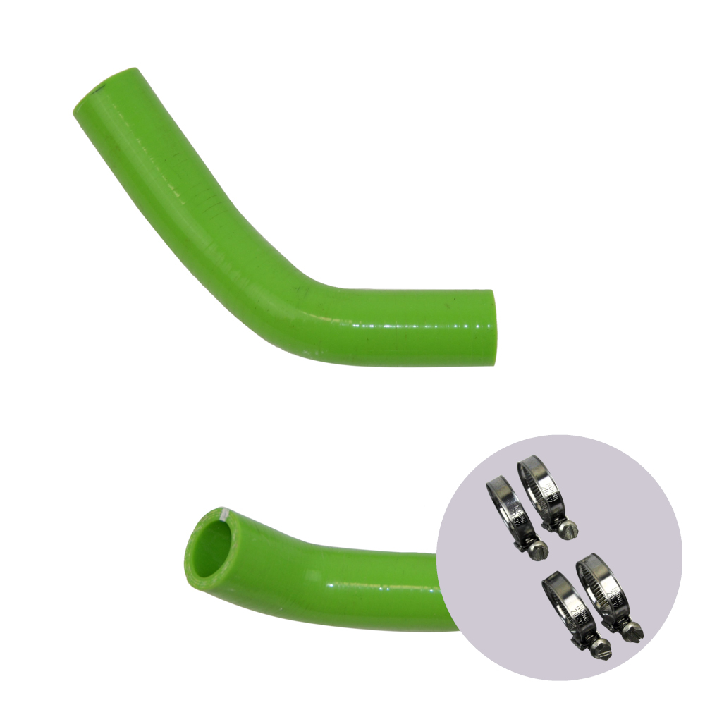 Eazi-Grip Silicone Hose and Clip Kit for Kawasaki Ninja 650 ER-6 2006 - 2017, green