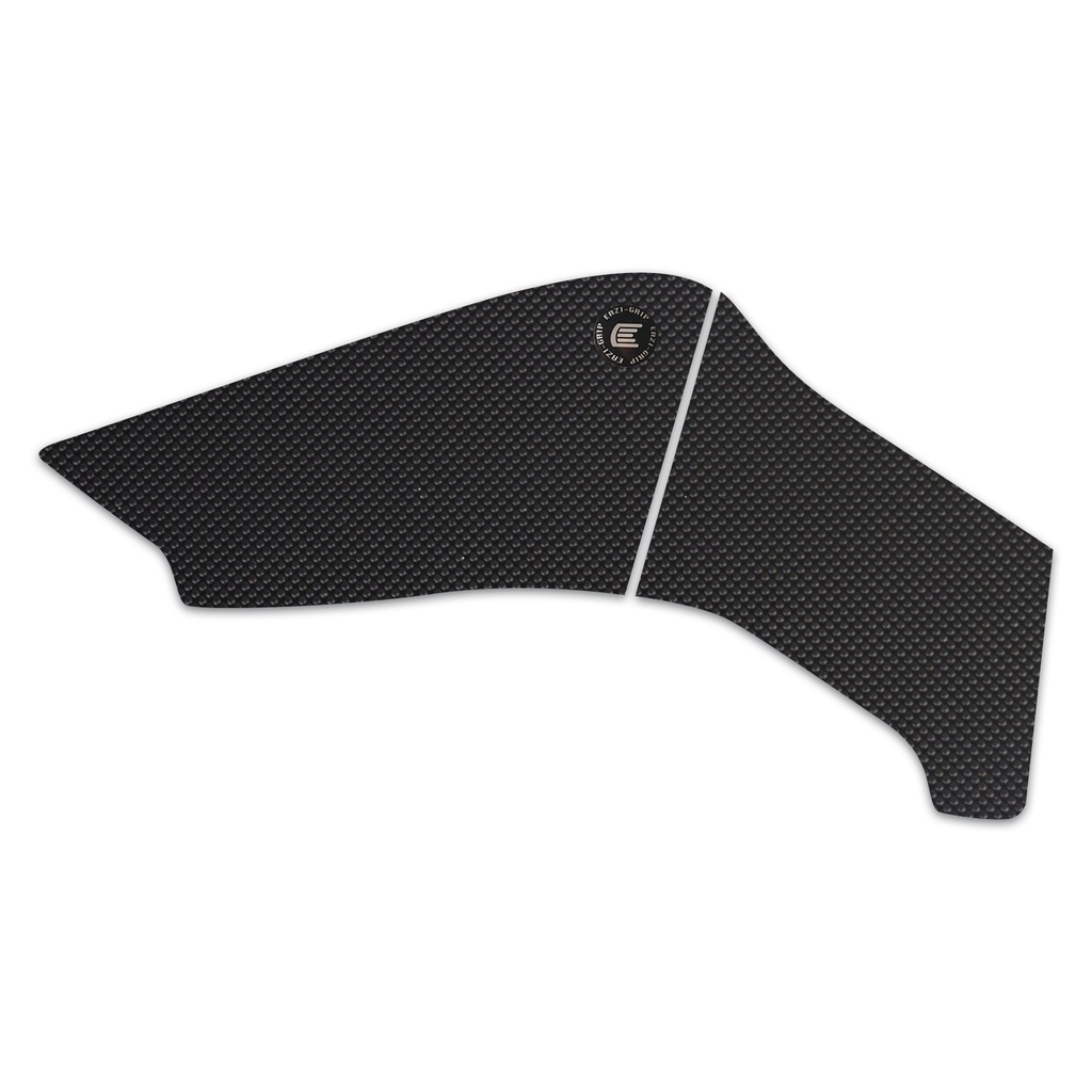[PROVOG003BL] Eazi-Grip PRO Tank Grips for VOGE DS800X Rally, clear or black (Black)