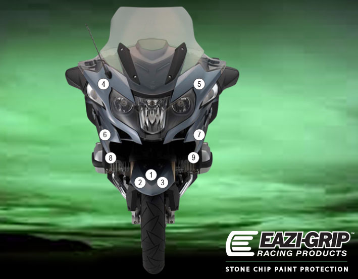 [GUARDBMW013] Eazi-Grip Paint Protection Film for BMW R1250RT 2019 - 2020, gloss or matte (Gloss)