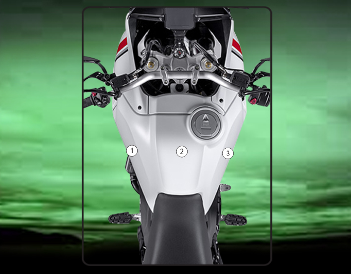 Eazi-Grip Tank Protection Film for Ducati DesertX, gloss or matte