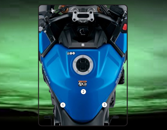Eazi-Grip Tank Protection Film for Suzuki GSX-S1000GT, gloss or matte