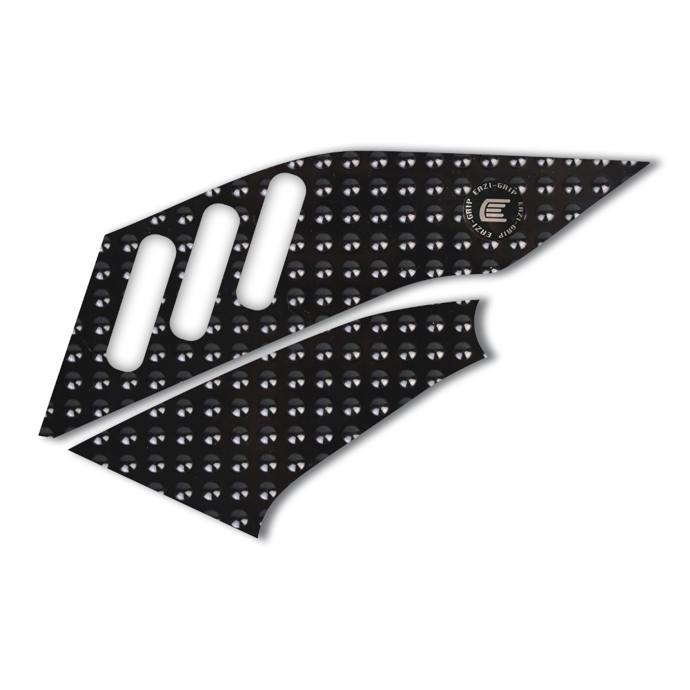 [EVO238BL] Eazi-Grip EVO Tank Grips for Ducati Diavel V4, clear or black (Black)