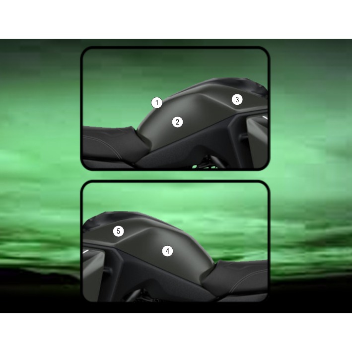 Eazi-Grip Tank Protection Film for Yamaha Tracer 7
