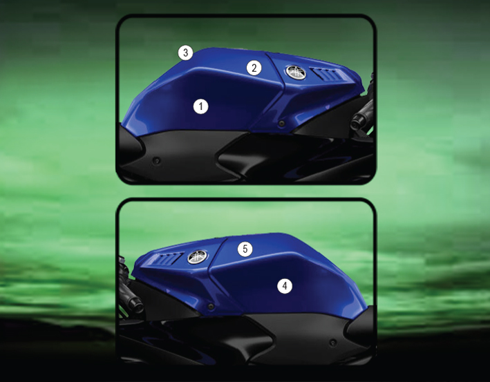 Eazi-Grip Tank Protection Film for Yamaha R9