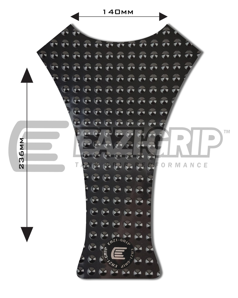 Eazi-Grip EVO Centre Tank Pad B 140mm x 236mm, clear or black