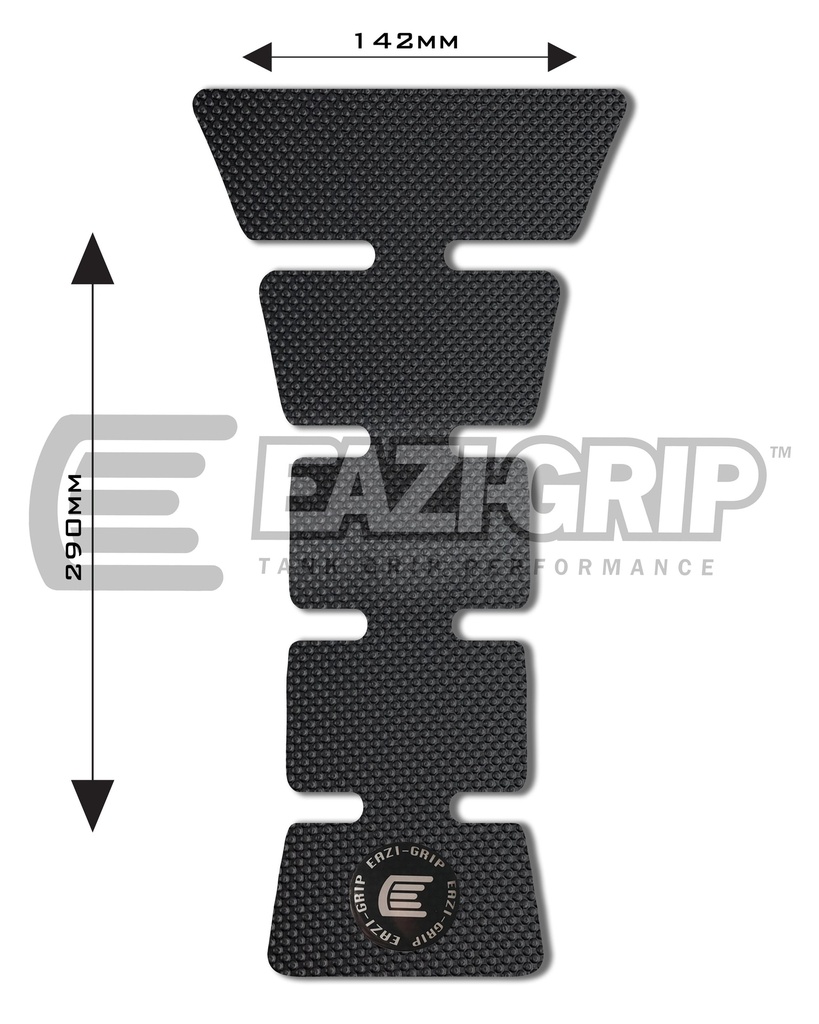 Eazi-Grip PRO Centre Tank Pad E 142mm x 290mm, clear or black